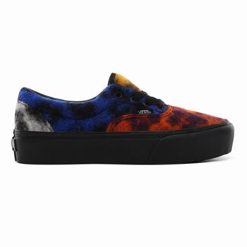 Női Vans Mix Leopard Era Platform Cipő VA5491780 Leopárd Színes/Fekete